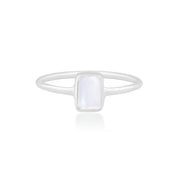 Natural Pearl Cabochon Ring